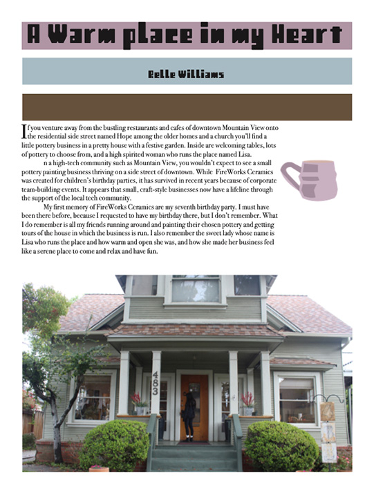 Article by Belle Williams